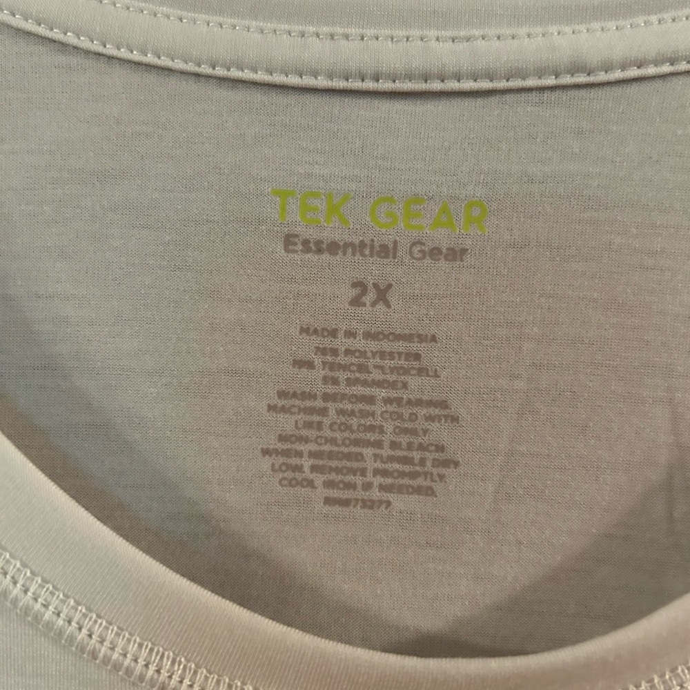 Tek Gear Short Sleeve Tee - Cream